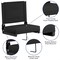 Flash Furniture Stadium Chair, Black XU-STA-BK-GG - alternate 10